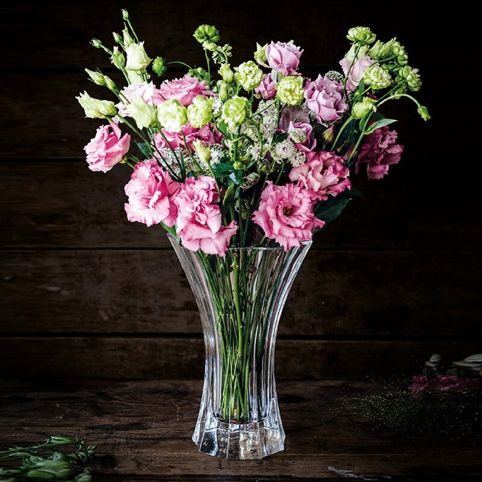 Vase Kristall 80/59 24 cm Saphir