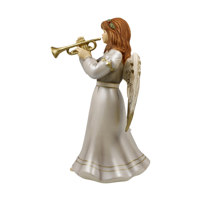 Goebel Andächtige Trompetenspielerin Engel