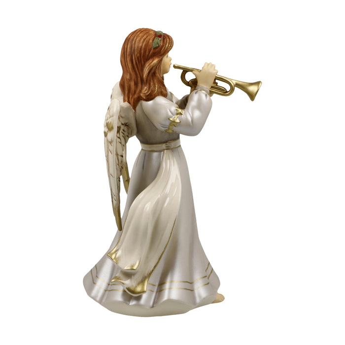 Goebel Andächtige Trompetenspielerin Engel