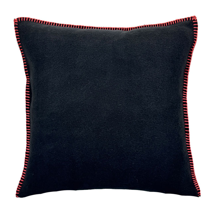 Eagle Products Kissenbezug LISSY , 40 x 40 cm, schwarz, Kammstich koralle