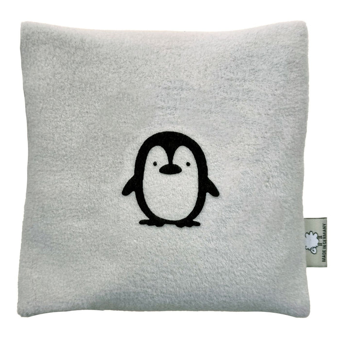 Eagle Products Rapssamenkissen ANNA, 20x20cm, greige mit Pinguin schwarz