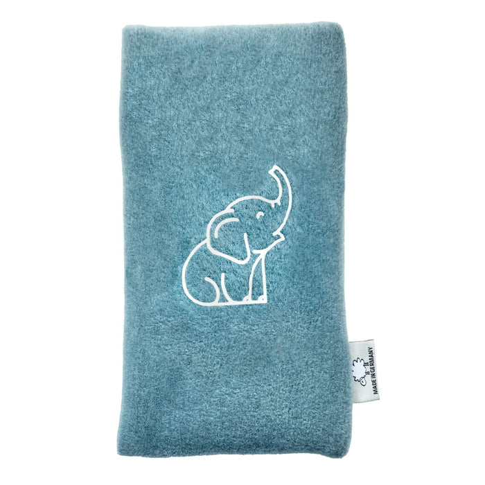 Eagle Products Rapssamenkissen ANNA, 20x10cm, salbei mit Elefant dunkelgrau