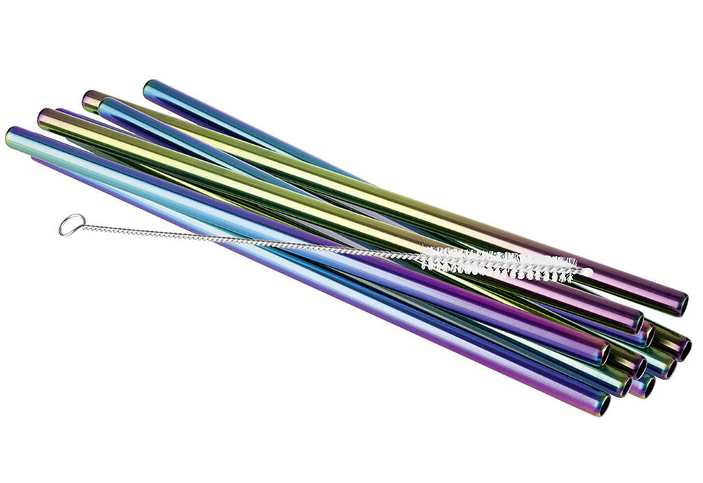 APS APS Trinkhalmset Regenbo.11tlg