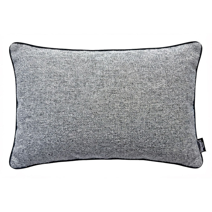 Eagle Products Kissenbezug MALTA, 40 x 60 cm, grau / Keder schwarz