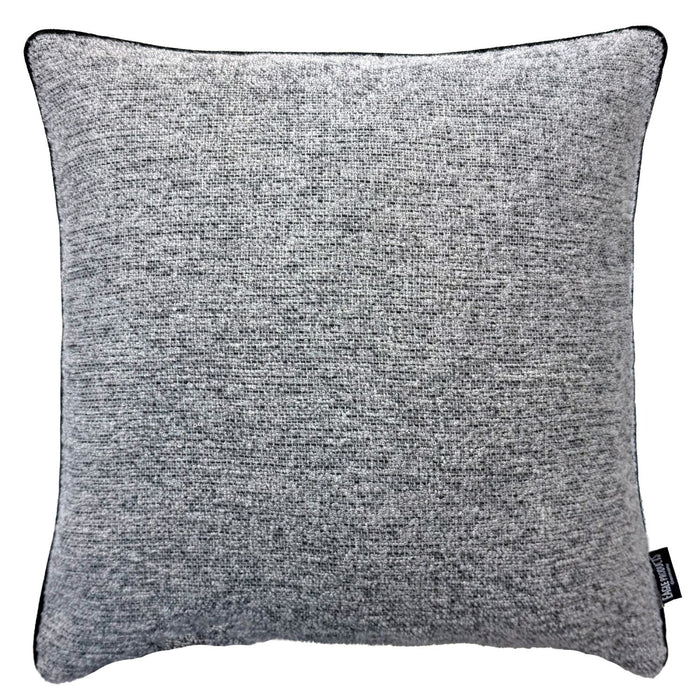 Eagle Products Kissenbezug MALTA, 40 x 40 cm, grau / Keder schwarz