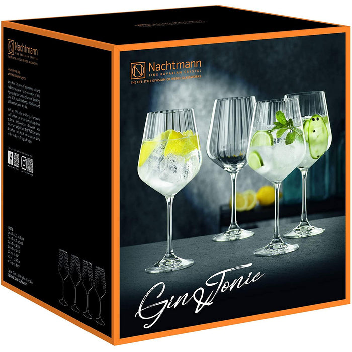 Nachtmann, 4-teiliges Set Gin & Tonic 640 ml