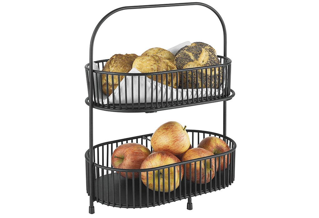 APS APS Etagere schwarz 31x17cm