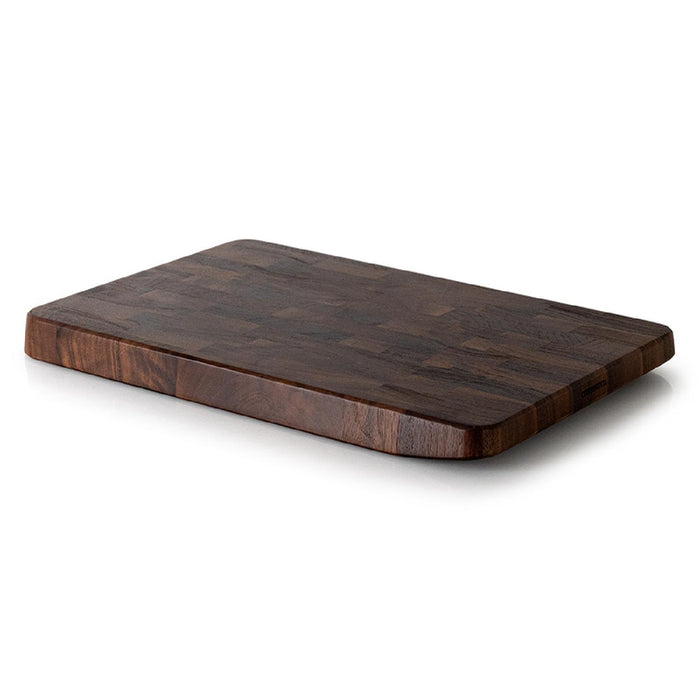 Continenta Schneidebrett 38x25x3 cm Walnuss Stirnholz