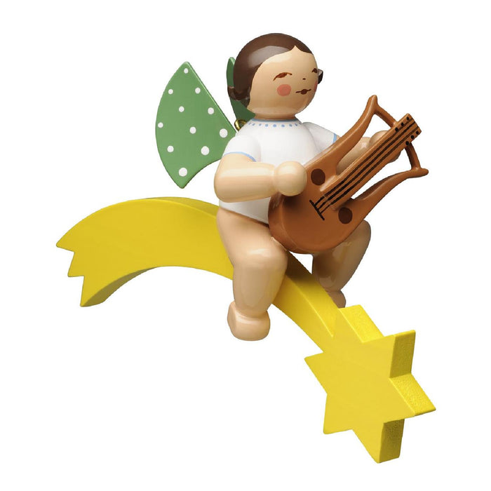 Wendt & Kühn Engel mit Lyra, auf Komet