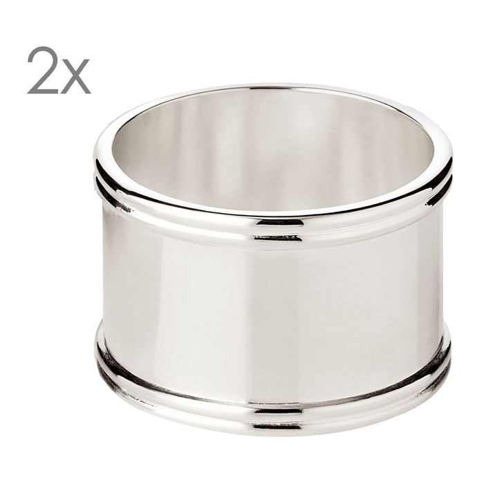 EDZARD Serviettenring Madrid 2er Satz Ø 4 cm