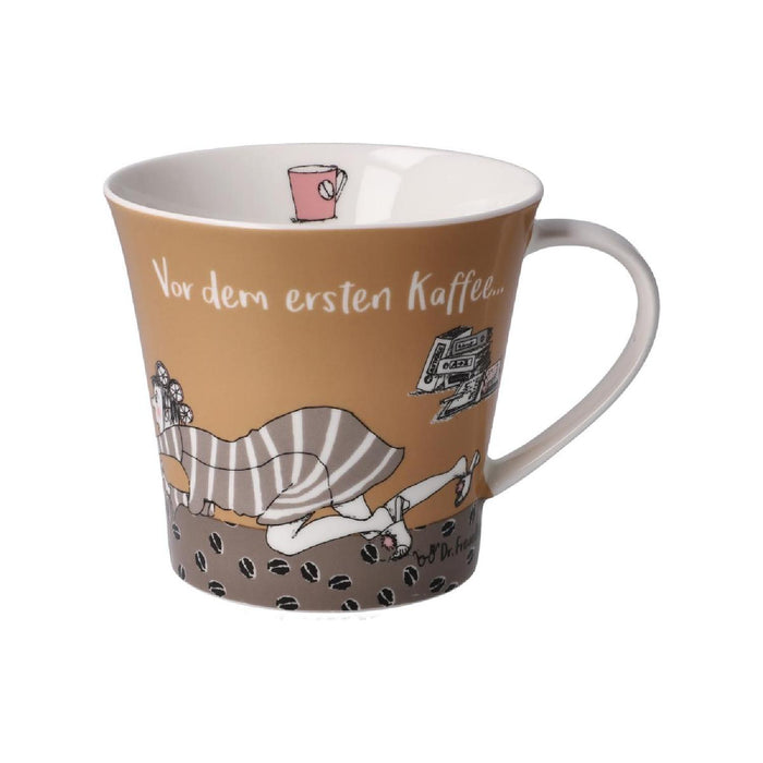 Goebel Barbara Freundlieb  - "Vor dem Kaffee" - Coffee-/Tea Mug