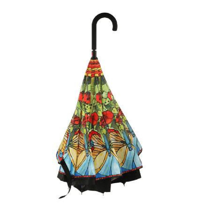 Goebel Louis Comfort Tiffany  - Schmetterlinge - Upside-Down Schirm