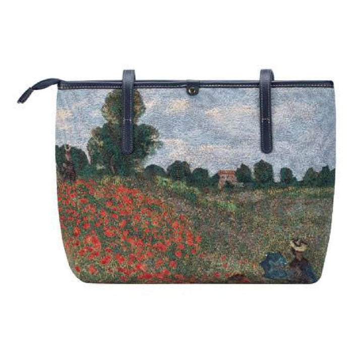 Goebel Claude Monet  - Mohnfeld - Schultertasche