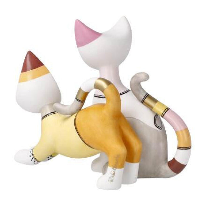 Goebel Katzenwelt Rosina Wachtmeister - Katzen Sara e Sereno - Figur