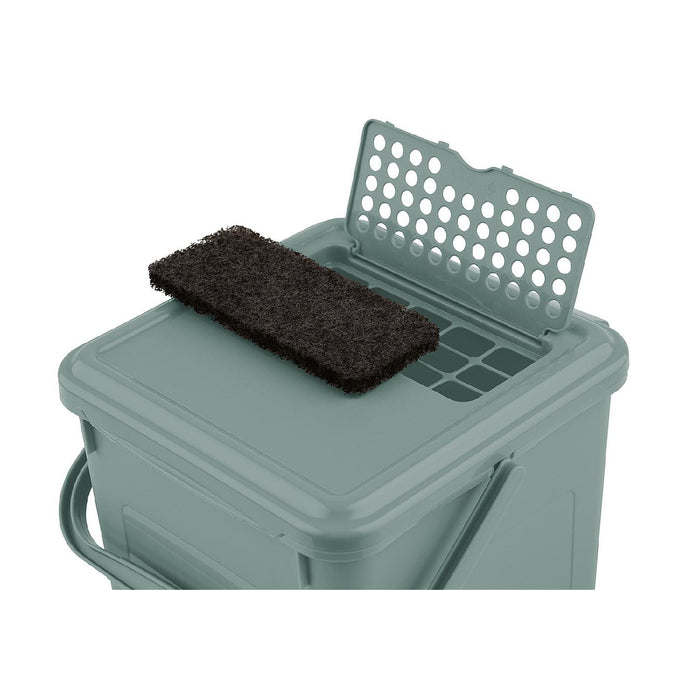 Komposteimer m.Aktivk.9l green