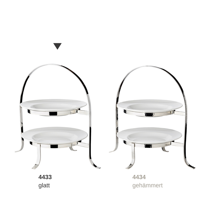 EDZARD Telleretagere Sina für 2 Teller H 33 cm