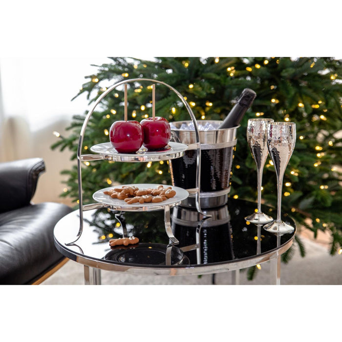 EDZARD Telleretagere Sina für 2 Teller H 33 cm