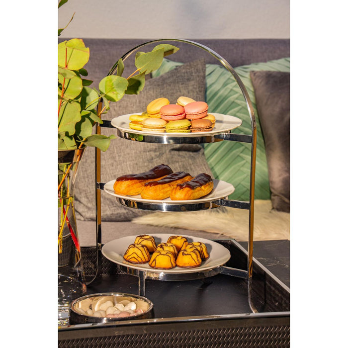 EDZARD Telleretagere Sina für 3 Teller H 42 cm