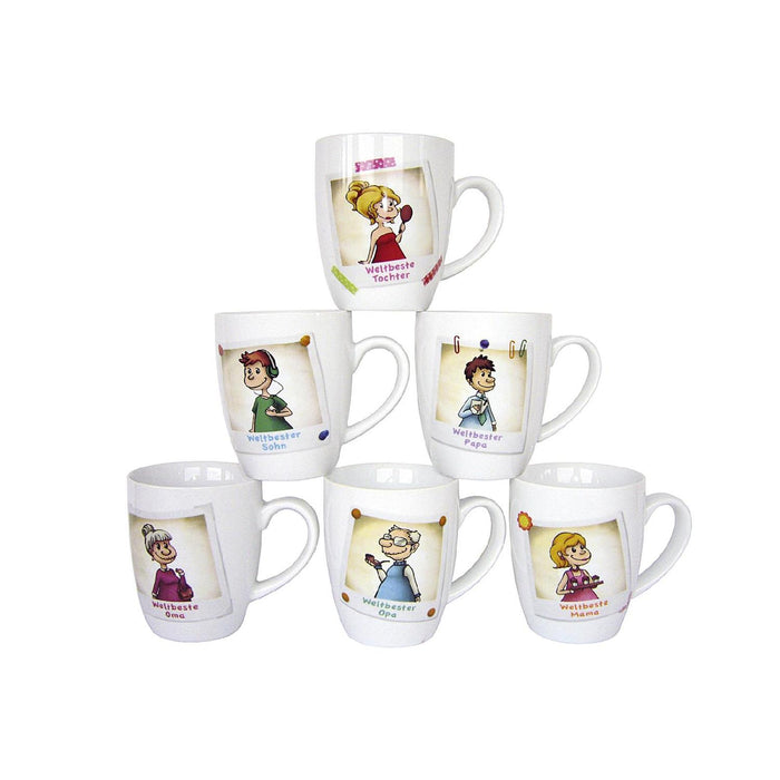 WELLCO Kaffeebecher Weltbeste