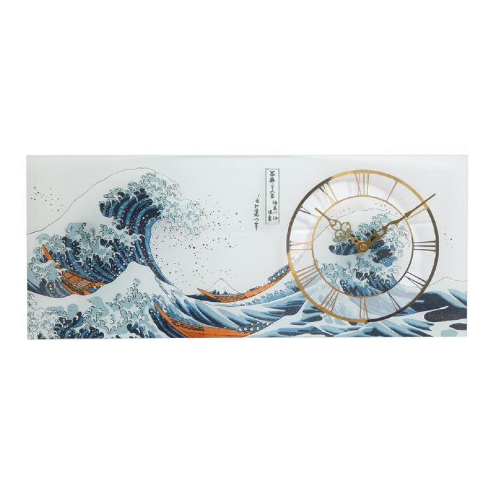 Goebel Katsushika Hokusai  - Die Welle - Wanduhr