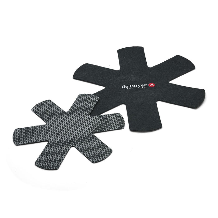 De Buyer2-ER SET PFANNENSCHONER STAPELSCHUTZ
