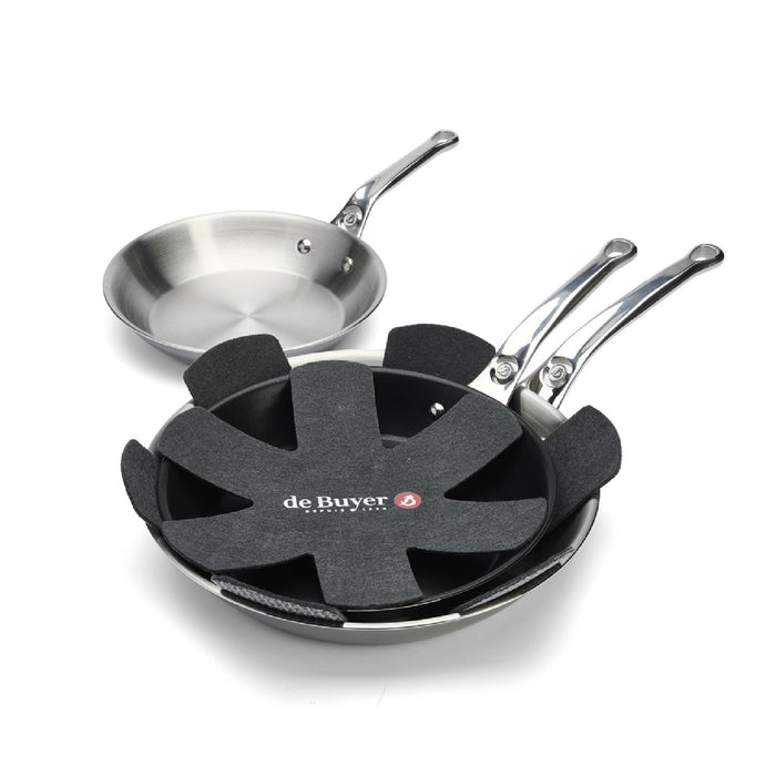 De Buyer2-ER SET PFANNENSCHONER STAPELSCHUTZ