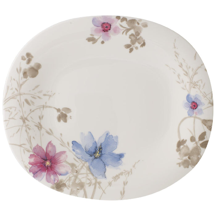 Villeroy & Boch Mariefleur Gris Basic Speiseteller oval flach