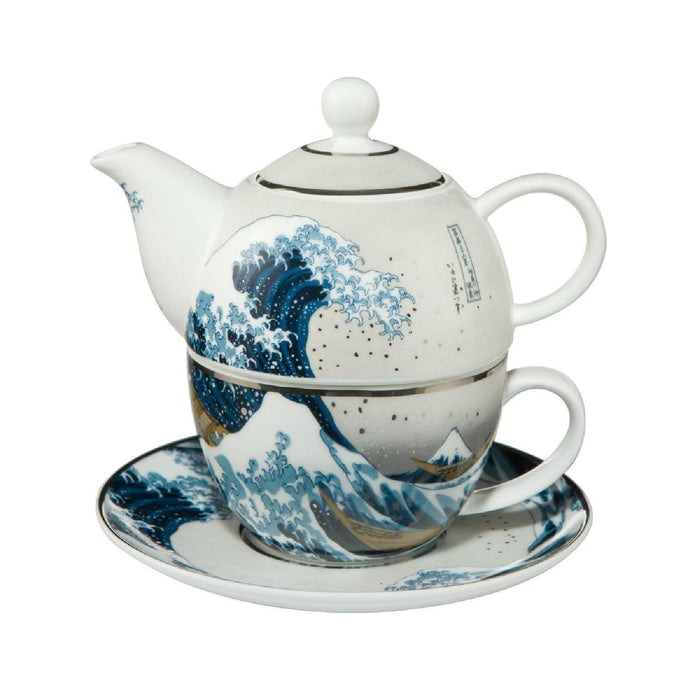 Goebel Katsushika Hokusai  - Die Welle - Tea for One