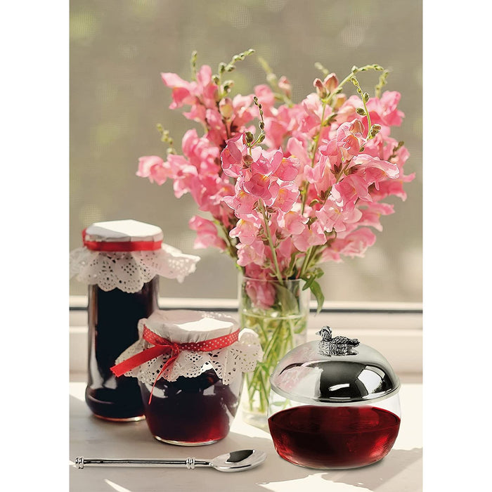 EDZARD Marmeladenglas Ente H 10 cm