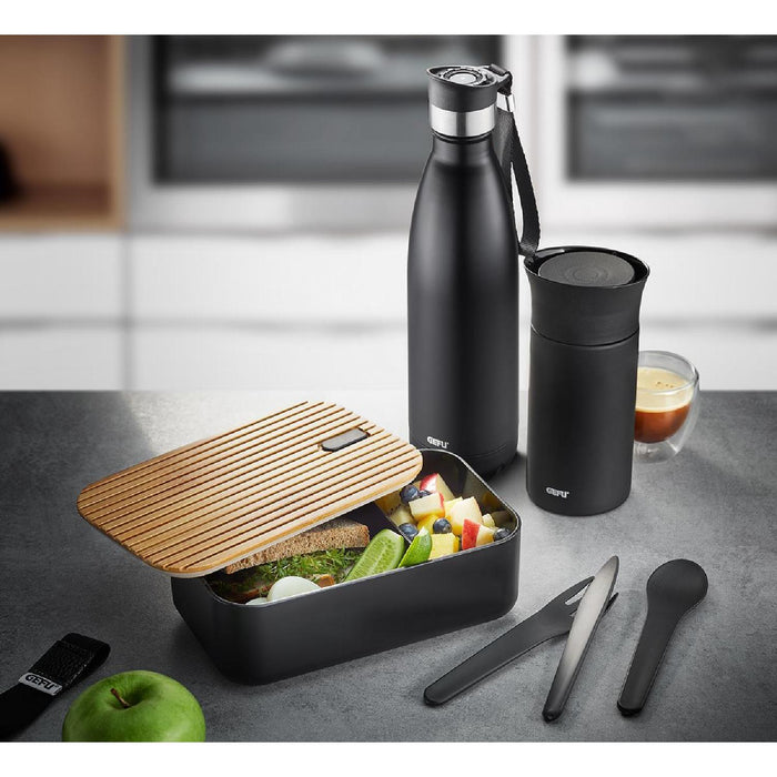 GEFU Thermotrinkflasche OLIMPIO, 750 ml schwarz