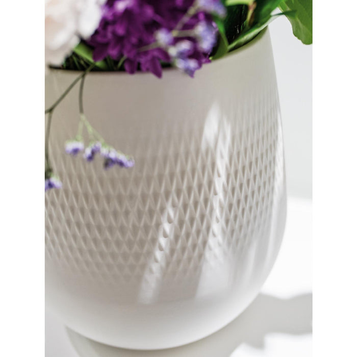 Villeroy & Boch Manufacture Collier blanc Vase Carré klein