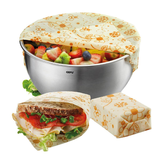 GEFU Bienenwachstücher-Set BEEWAYS, 3-teilig