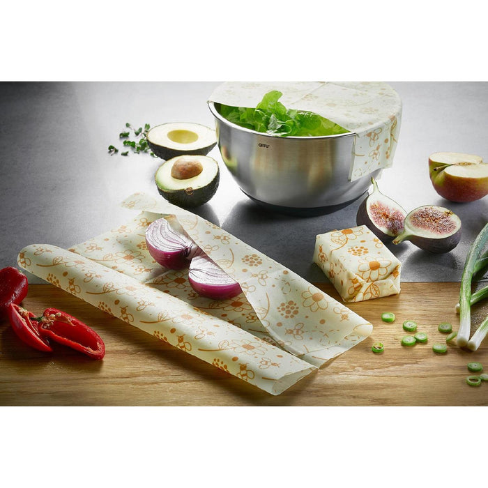 GEFU Bienenwachstücher-Set BEEWAYS, 3-teilig