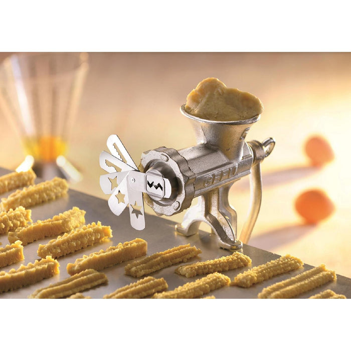 GEFU Spritzgebäckvorsatz TRICA Gr. 5 (passt auch auf Kitchen-Aid)