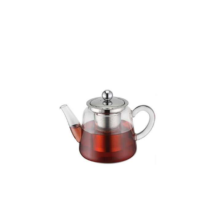 Teekanne Borosilikatglas mit Teefilter 450 ml