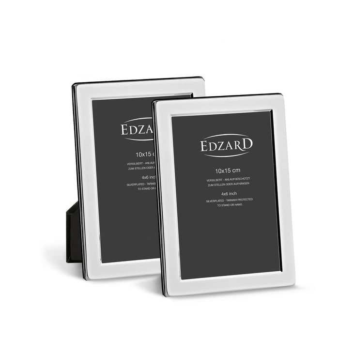 EDZARD Fotorahmen 2er Set Salerno 10x 15 cm