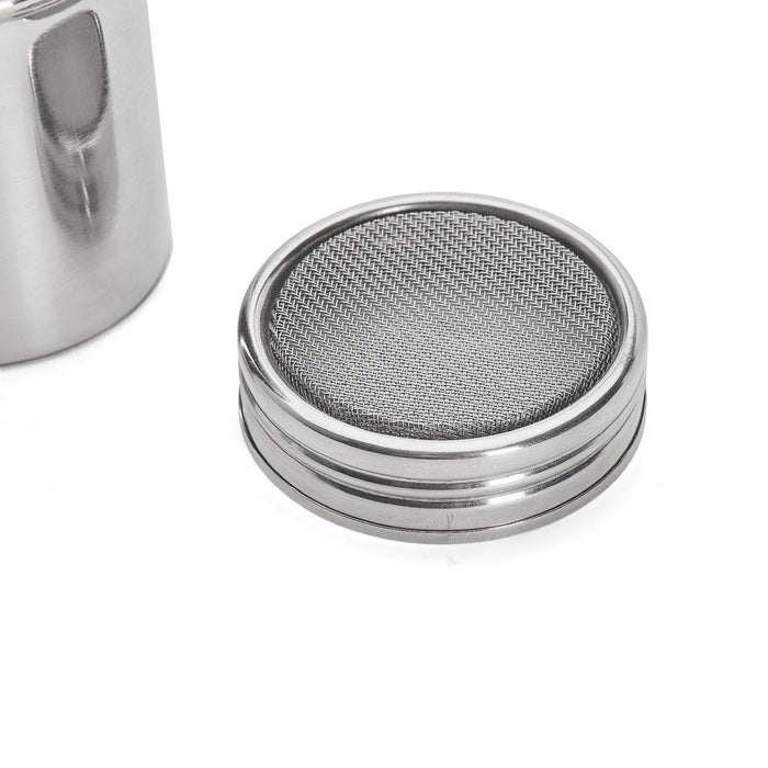 De Buyer ZUCKERSTREUER MIT NETZ EDELSTAHL H 10 CM