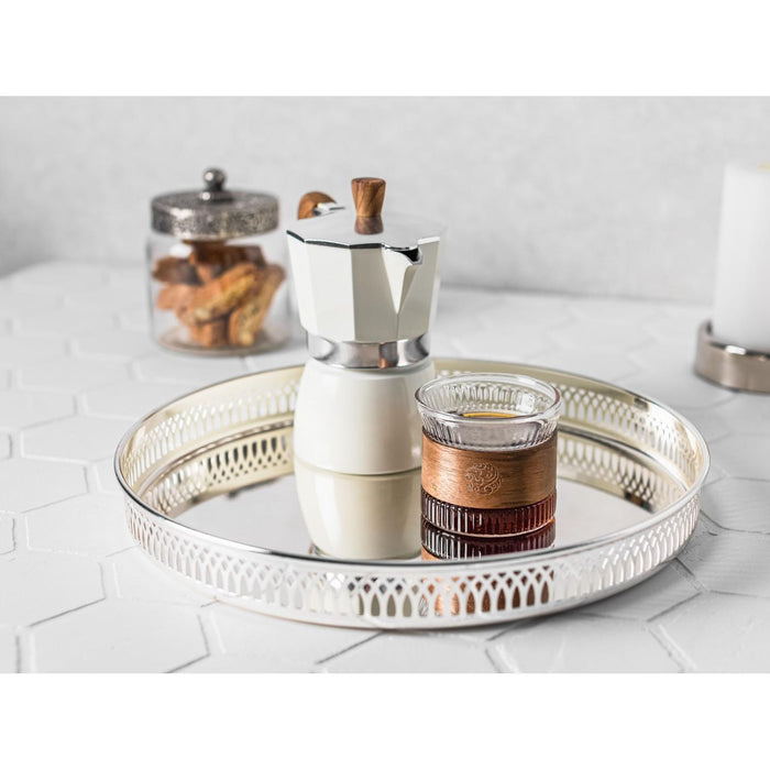 EDZARD Galerietablett Delphi Ø 30 cm