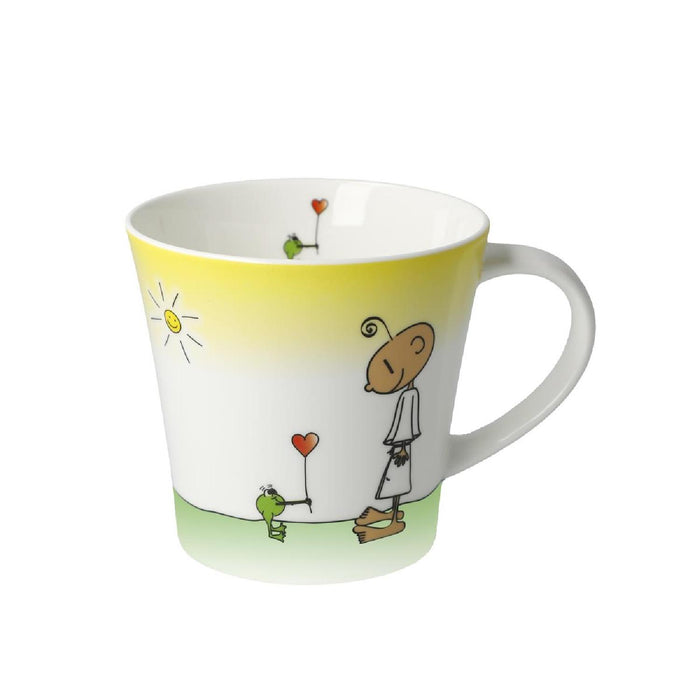 Goebel Wohnaccessoires Der kleine Yogi - Glücklich - Coffee-/Tea Mug