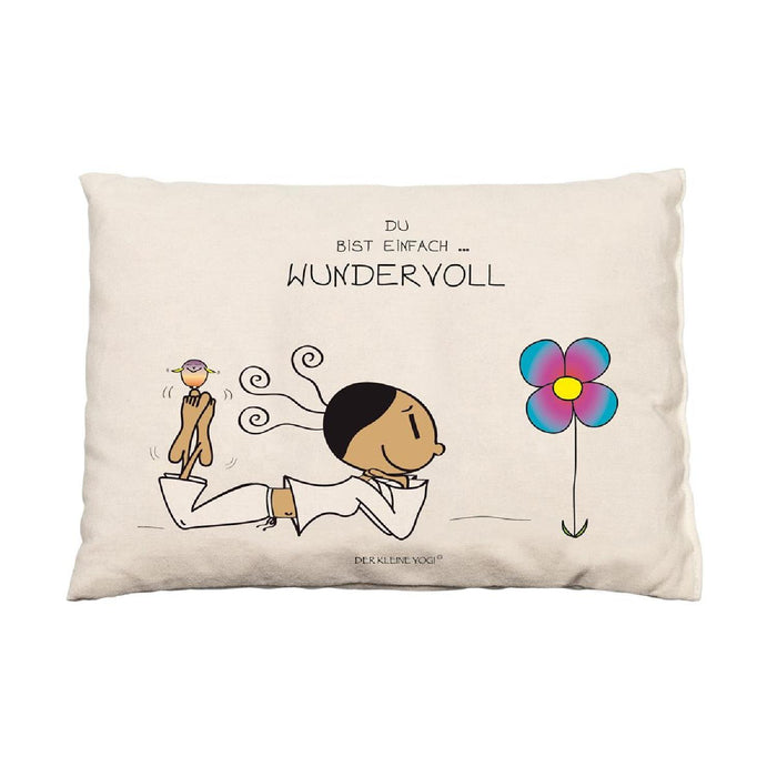 Goebel Bio Duft-, Zirben- und Lavendelkissen Der kleine Yogi - "Du bist einfach..." - Bio-Zirbenkissen