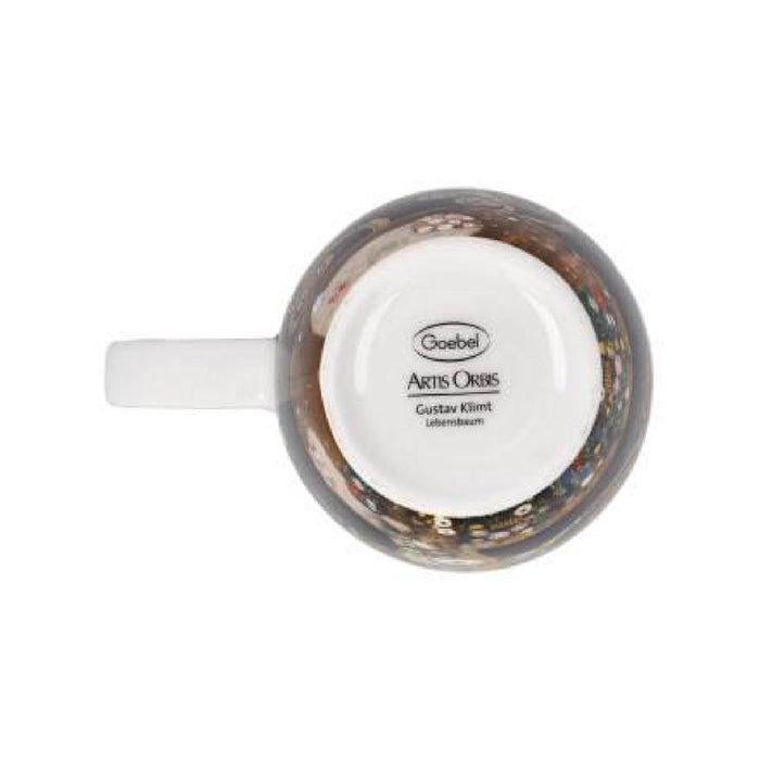 Goebel Gustav Klimt  Der Lebensbaum Teetasse mit Deckel und Sieb