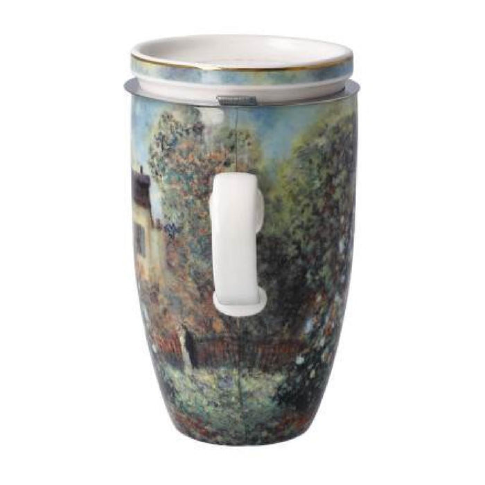 Goebel Claude Monet  - Das Künstlerhaus - Teetasse mit Deckel und Sieb