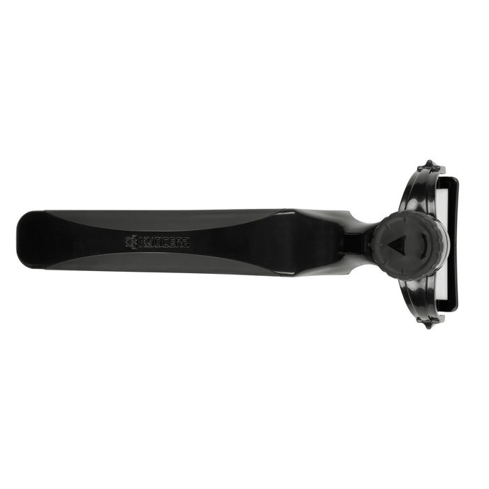 KYOCERA Sparschäler verstellbar schwarz, Klinge: 4 cm