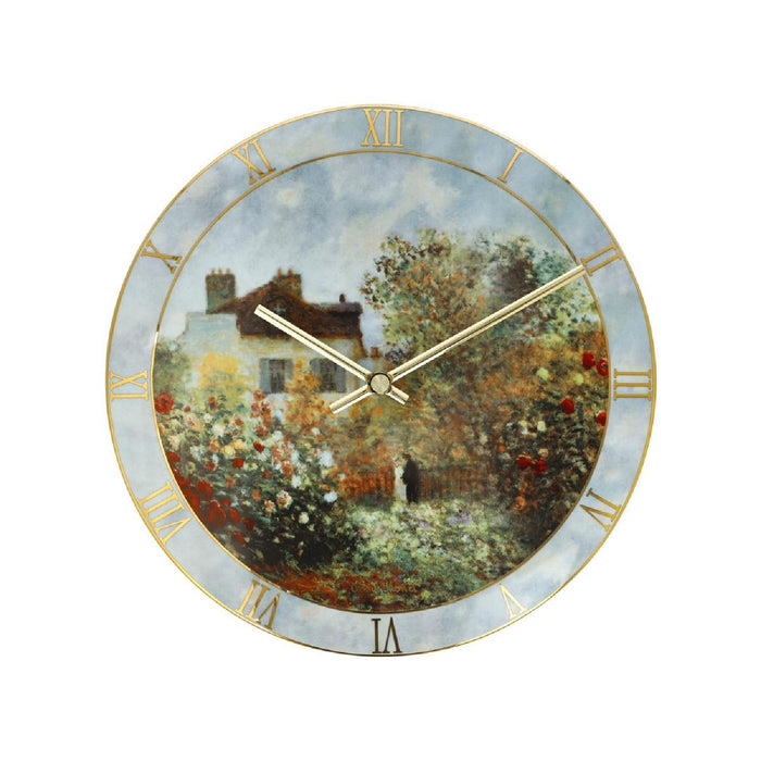 Goebel Claude Monet  - Das Künstlerhaus - Wanduhr