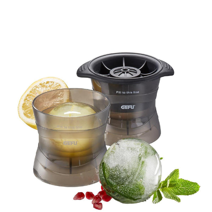 GEFU Eiskugelform GLOBE, 2 Stück