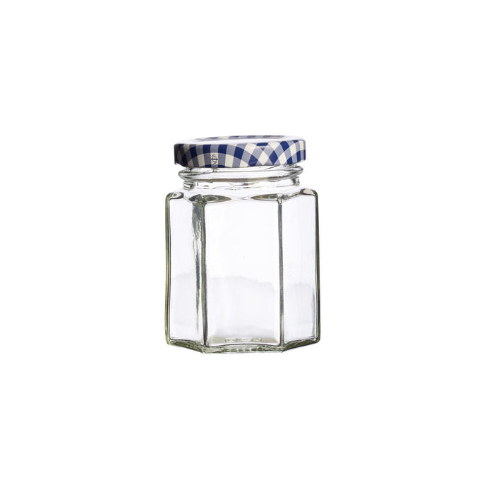 KILNER 6-eckiges Einmachgals mit Drehverschluss Glas, 110 ml
