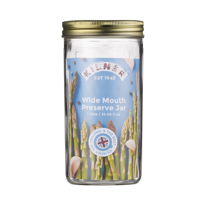KILNER Einmachglas 1l m.w.Öffnung