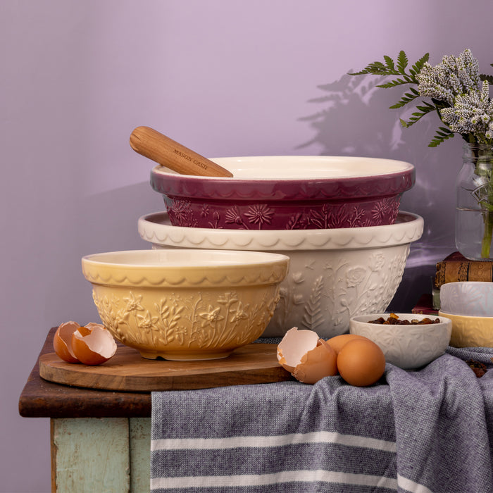 MASON CASH Rührschüssel aus Steingut, Rose, 4 Liter, Ø 29 cm