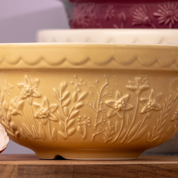 MASON CASH Rührschüssel aus Steingut, Daffodil, 2 Liter, Ø 21 cm