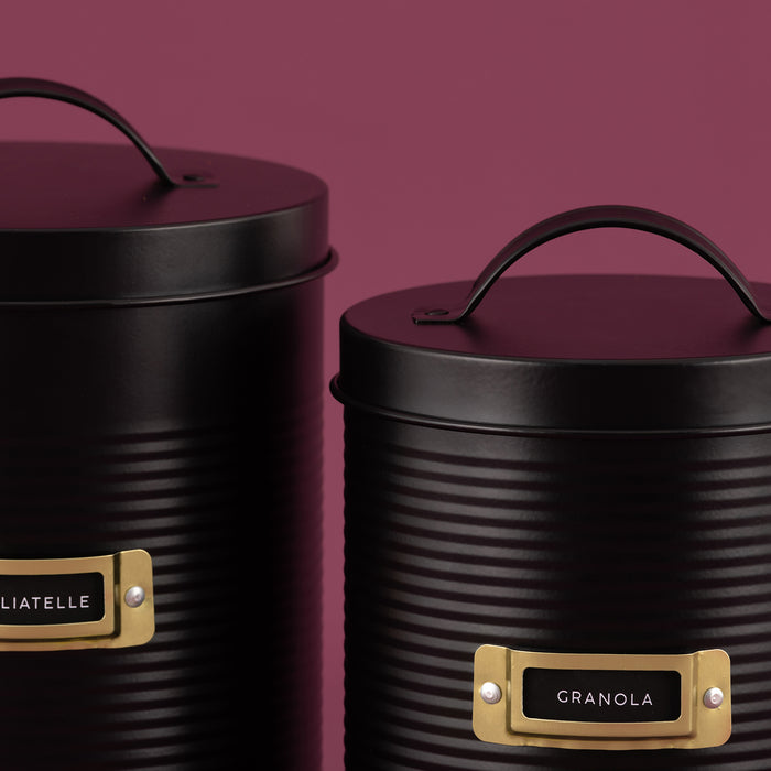 TYPHOON Otto Vorratsbehälter 2er Set, 3,5L + 2,4L, Personalisierbar